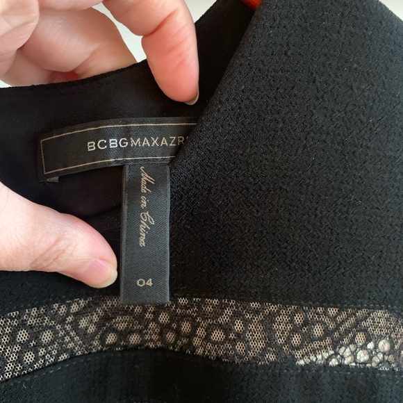BCBG Black dress, size 4 - Picture 4 of 4